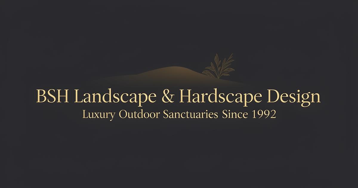 BSH LANDSCAPE HARDSCAPE DESIGN logo